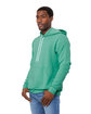 Bella + Canvas Unisex Sponge Fleece Pullover Hoodie teal ModelQrt