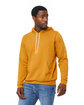 Bella + Canvas Unisex Sponge Fleece Pullover Hoodie heather mustard ModelQrt