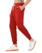 Bella + Canvas Unisex Jogger Sweatpant red ModelQrt