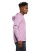 Bella + Canvas Unisex Sponge Fleece Full-Zip Hooded Sweatshirt lilac ModelSide