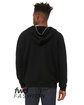 Bella + Canvas FWD Fashion Unisex Full-Zip Fleece with Zippered Hood  ModelBack