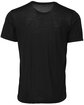 Bella + Canvas Unisex Viscose Fashion T-Shirt black FlatBack