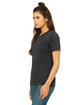 Bella + Canvas Unisex Viscose Fashion T-Shirt dark gry heather ModelQrt