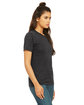 Bella + Canvas Unisex Viscose Fashion T-Shirt dark gry heather ModelSide