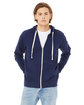 Bella + Canvas Unisex Triblend Sponge Fleece Full-Zip Hoodie  