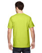 Fruit of the Loom Adult HD Cotton T-Shirt safety green ModelBack