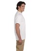 Fruit of the Loom Adult HD Cotton T-Shirt white ModelSide