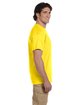Fruit of the Loom Adult HD Cotton T-Shirt yellow ModelSide