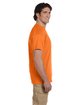Fruit of the Loom Adult HD Cotton T-Shirt safety orange ModelSide