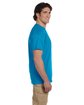 Fruit of the Loom Adult HD Cotton T-Shirt pacific blue ModelSide