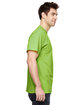 Fruit of the Loom Adult HD Cotton T-Shirt neon green ModelSide
