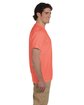 Fruit of the Loom Adult HD Cotton T-Shirt retro hth coral ModelSide