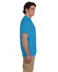 Fruit of the Loom Adult HD Cotton T-Shirt turquoise hthr ModelSide