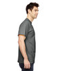 Fruit of the Loom Adult HD Cotton T-Shirt graphite heather ModelSide