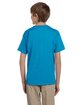 Fruit of the Loom Youth HD Cotton T-Shirt pacific blue ModelBack