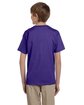 Fruit of the Loom Youth HD Cotton T-Shirt purple ModelBack