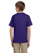 Fruit of the Loom Youth HD Cotton T-Shirt deep purple ModelBack