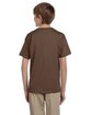 Fruit of the Loom Youth HD Cotton T-Shirt chocolate ModelBack