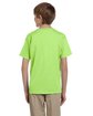 Fruit of the Loom Youth HD Cotton T-Shirt neon green ModelBack
