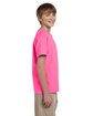 Fruit of the Loom Youth HD Cotton T-Shirt neon pink ModelBack
