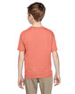 Fruit of the Loom Youth HD Cotton T-Shirt retro hth coral ModelBack