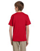 Fruit of the Loom Youth HD Cotton T-Shirt fiery red ModelBack
