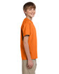 Fruit of the Loom Youth HD Cotton T-Shirt safety orange ModelSide