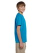 Fruit of the Loom Youth HD Cotton T-Shirt pacific blue ModelSide