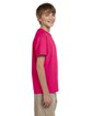 Fruit of the Loom Youth HD Cotton T-Shirt cyber pink ModelSide