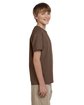 Fruit of the Loom Youth HD Cotton T-Shirt chocolate ModelSide