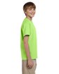 Fruit of the Loom Youth HD Cotton T-Shirt neon green ModelSide