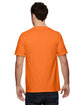 Fruit of the Loom Adult HD Cotton Pocket T-Shirt safety orange ModelBack