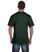 Fruit of the Loom Adult HD Cotton Pocket T-Shirt forest green ModelBack