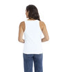 Next Level Apparel Ladies' Cotton Tank white ModelBack