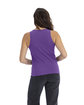 Next Level Apparel Ladies' Cotton Tank purple rush ModelBack