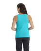 Next Level Apparel Ladies' Cotton Tank tahiti blue ModelBack