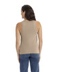 Next Level Apparel Ladies' Cotton Tank tan ModelBack