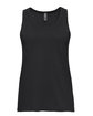 Next Level Apparel Ladies' Cotton Tank black OFFront