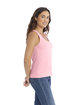 Next Level Apparel Ladies' Cotton Tank light pink ModelSide