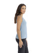 Next Level Apparel Ladies' Cotton Tank stonewash denim ModelSide