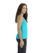 Next Level Apparel Ladies' Cotton Tank tahiti blue ModelSide