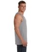 Fruit of the Loom Adult HD Cotton Tank athletic heather ModelSide