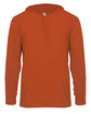 Badger Unisex B-Core Long-Sleeve Performance Hooded T-Shirt burnt orange ModelBack