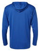 Badger Unisex B-Core Long-Sleeve Performance Hooded T-Shirt royal ModelBack