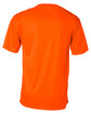 Badger Men's B-Core Sport Shoulders T-Shirt safety orange ModelBack