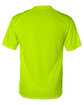 Badger Men's B-Core Sport Shoulders T-Shirt safety yelw/ grn ModelBack