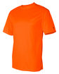 Badger Men's B-Core Sport Shoulders T-Shirt safety orange ModelSide