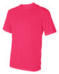 Badger Men's B-Core Sport Shoulders T-Shirt hot coral ModelSide