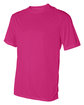 Badger Men's B-Core Sport Shoulders T-Shirt hot pink ModelSide