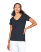 US Blanks Ladies' Made in USA Hemp V-Neck T-Shirt  